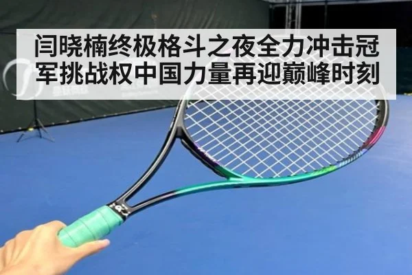 闫晓楠终极格斗之夜全力冲击冠军挑战权中国力量再迎巅峰时刻